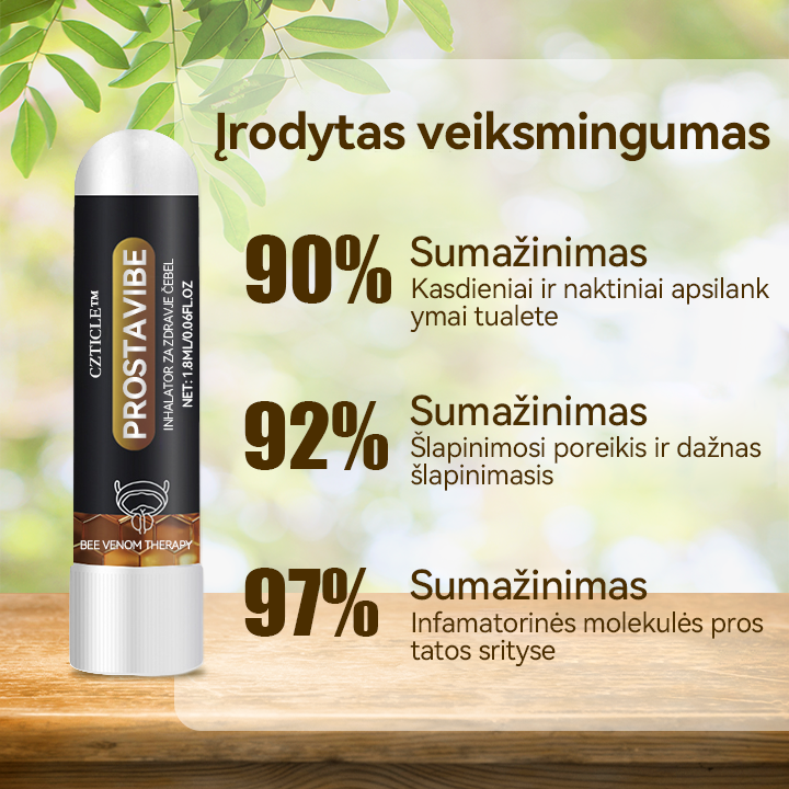 🔱🔆🔆CZTICLE™ ProstaVibe Bičių sveikatos inhaliatorius